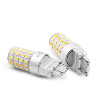 12 Volts - T25 Led - 3157 - Dual Color - white & Yellow - D21*53mm - 3157-54L-WY - AZLED